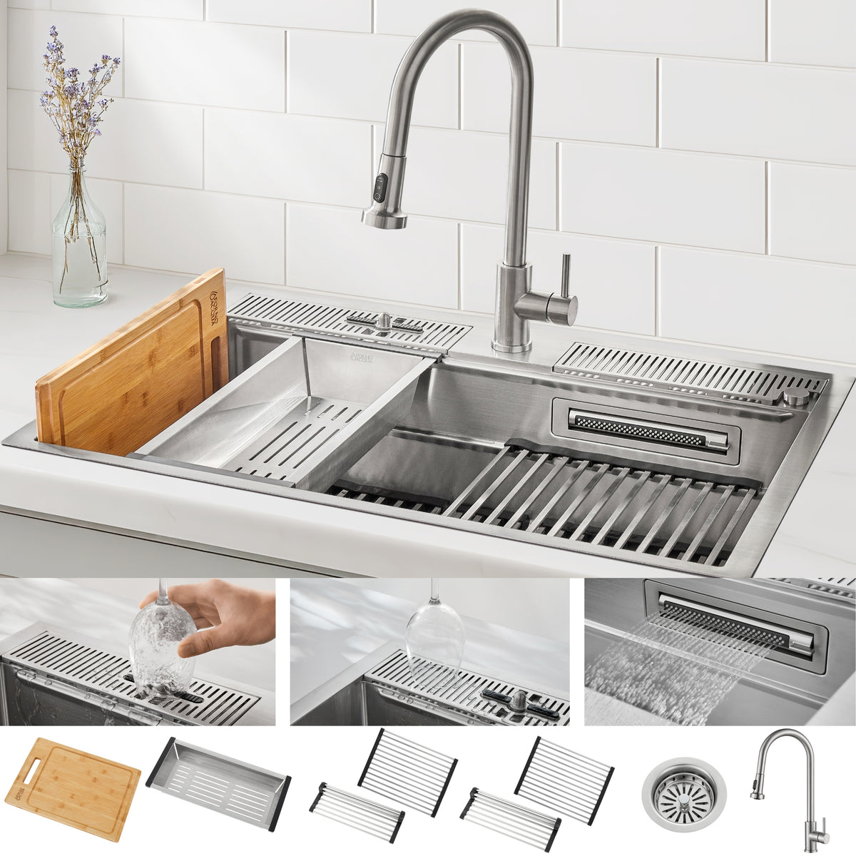 Forno ACQUA 33" X 22" Drop-in/Undermount 3-Level
