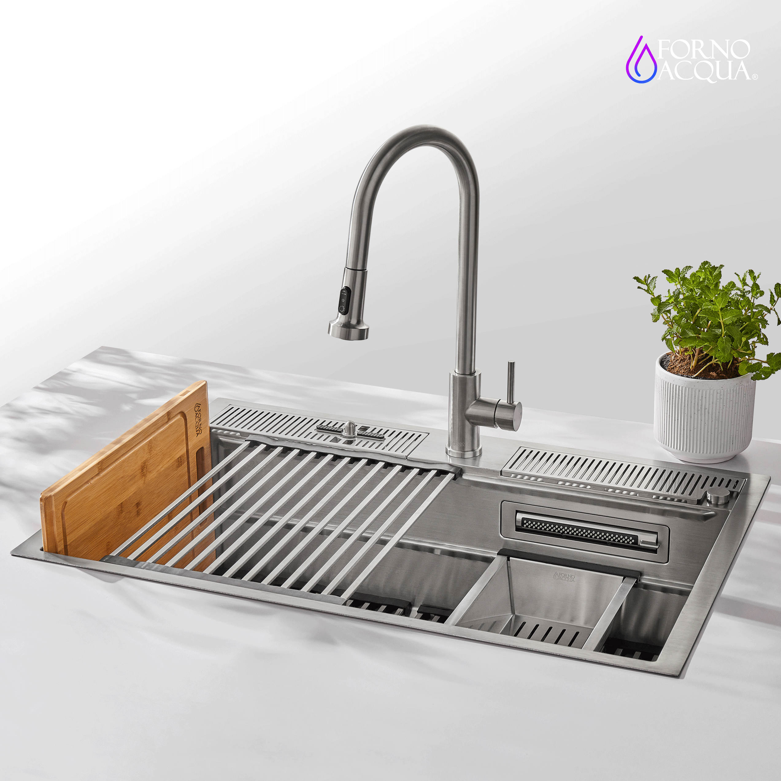 Forno ACQUA 33" X 22" Drop-in/Undermount 3-Level