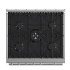Forno Giovanni 30" Freestanding Gas Range All Stainless Steel, 5 Sealed Burners 67,000 BTU