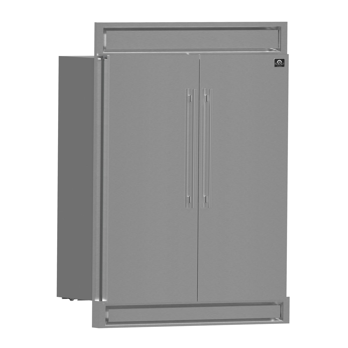 Forno Maderno 2-Piece 56" Convertible Refrigerator/Freezer, 27.2 cu.ft.