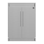 Forno Maderno 2-Piece 56" Convertible Refrigerator/Freezer, 27.2 cu.ft.