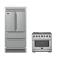 Forno Premium 2-Piece Kitchen Bundle - Galiano 36" Stainless Steel Range