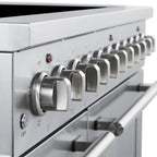 Forno Paolo 48" Freestanding Electric Range, Stainless Steel, 6.7 cu.ft., True Convection Oven