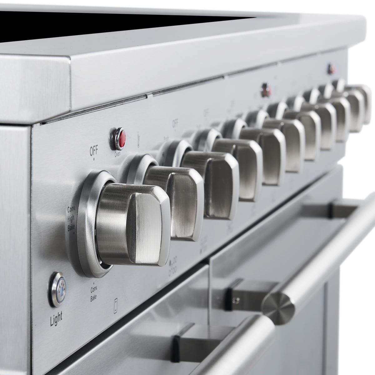 Forno Paolo 48" Freestanding Electric Range, Stainless Steel, 6.7 cu.ft., True Convection Oven