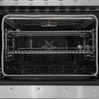Forno Paolo 48" Freestanding Electric Range, Stainless Steel, 6.7 cu.ft., True Convection Oven