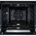 Forno Loiano 24" Freestanding Electric Range in White, 4 Elements 6,000 W Cooktop