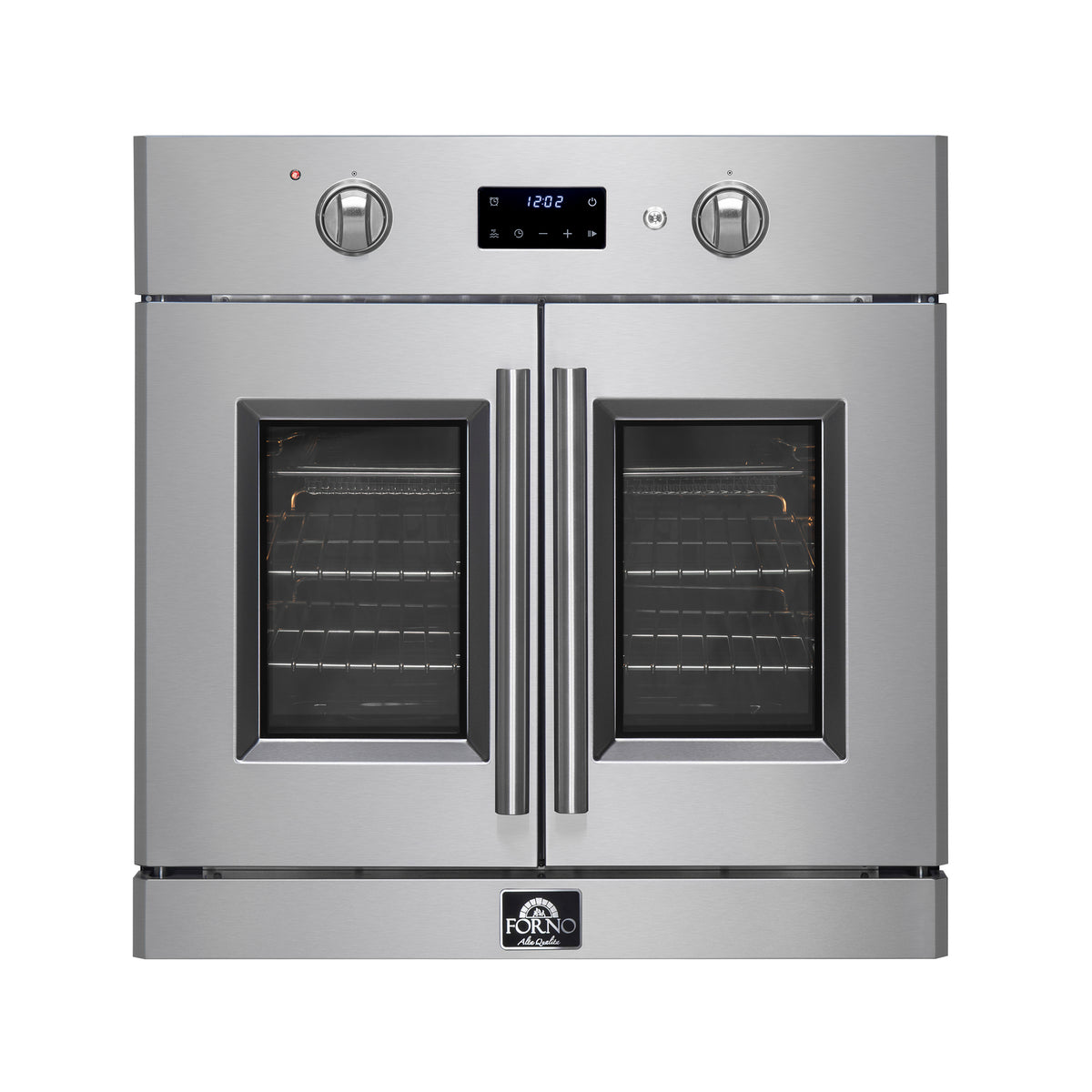Forno 2-Piece Kitchen Bundle - 30" Stainless Steel Single Wall (1333-30) Oven