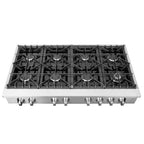 Forno Cossato Alta Qualita 48" Pro-Style Gas Rangetop, Stainless Steel, 8 Sealed Burners