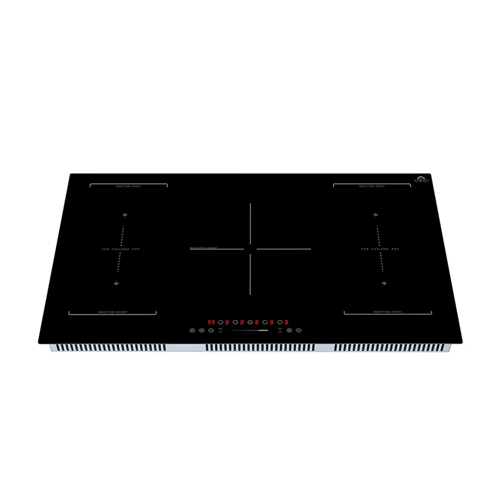 Forno Ornonzo 36" Induction Cooktop, 5 Zones, 2 Flex-Zones, 10200W, Touch Control, 9 Power Levels, Booster