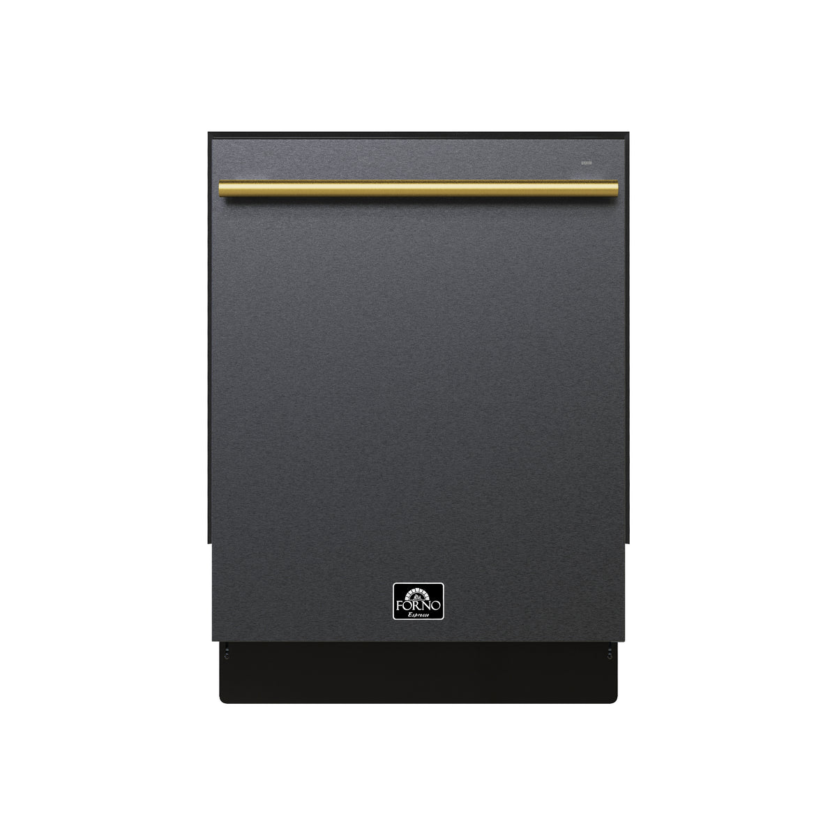 Forno Romano Espresso 24" Built-In Tall Tub, Top Control, Black Dishwasher, 52 dBA, ENERGY STAR, 3 Rack Design