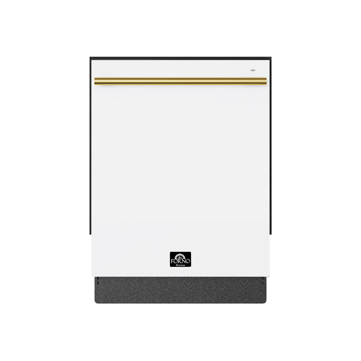 Forno Romano Espresso 24" Built-In Tall Tub, Top Control, White Dishwasher, 52 dBA, ENERGY STAR, 3 Rack Design