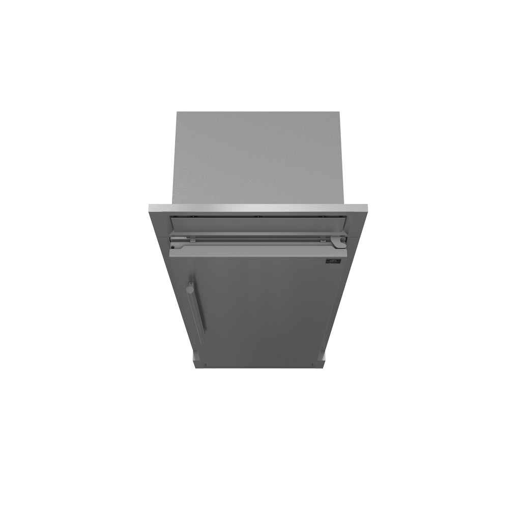 Forno Maderno 28" Built-In Convertible Refrigerator, 13.6 cu.ft. Right Swing with Decorative Grill - 32" Wide