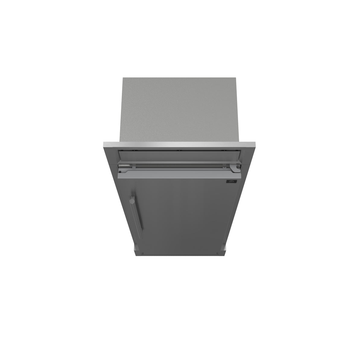 Forno Maderno 28" Built-In Convertible Refrigerator, 13.6 cu.ft. Right Swing with Decorative Grill - 32" Wide