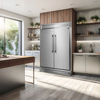 Forno Maderno 2-Piece 56" Convertible Refrigerator/Freezer, 27.2 cu.ft.