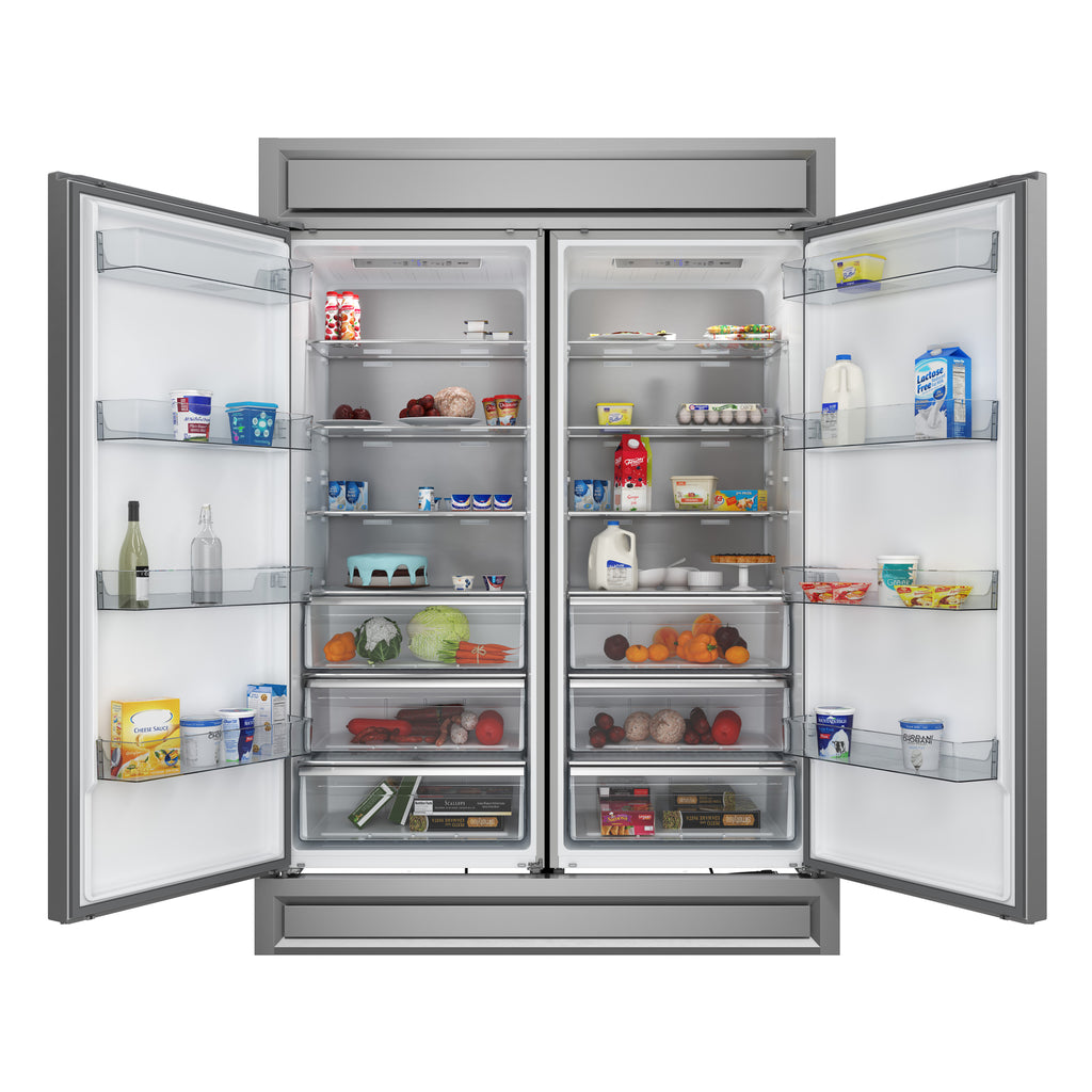 Forno Maderno 2-Piece 56" Convertible Refrigerator/Freezer, 27.2 cu.ft.