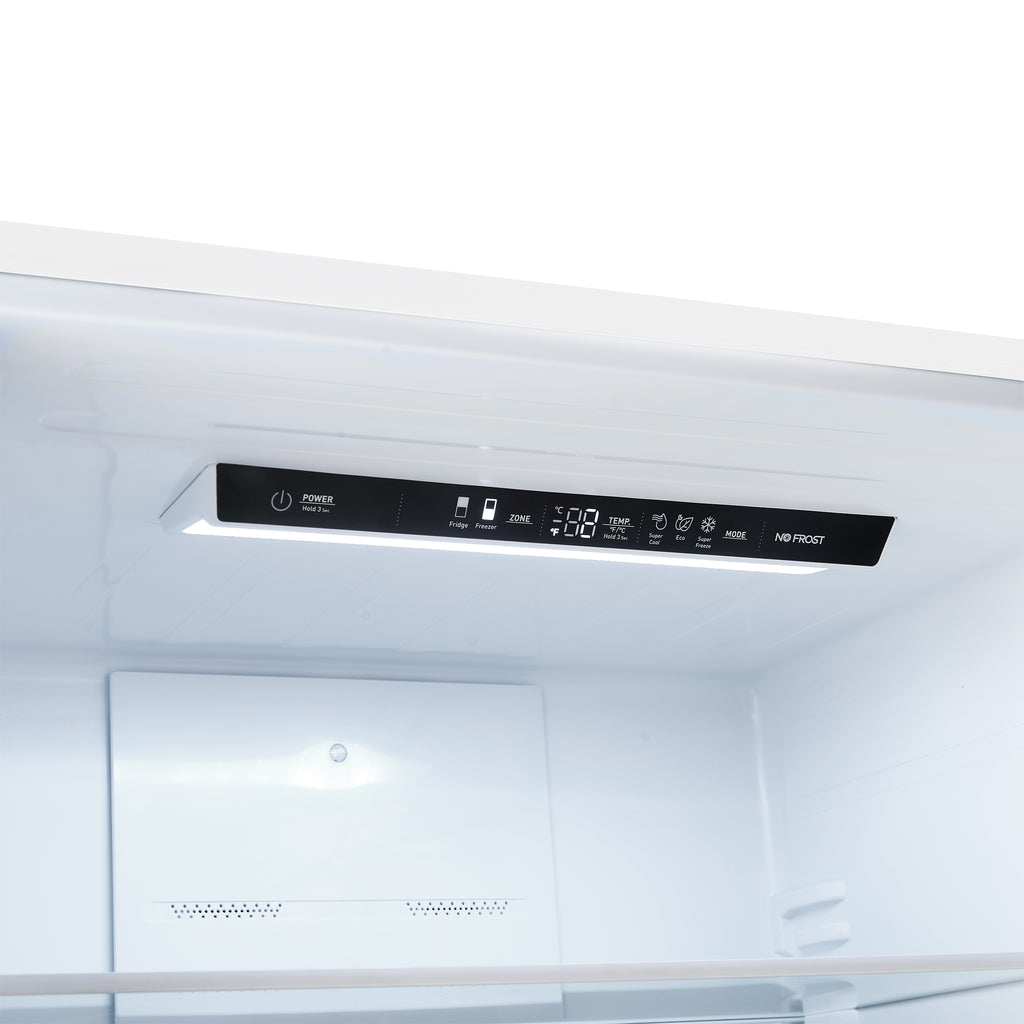 Forno 31" Milano Espresso Bottom Freezer Right Swing Door Refrigerator in White