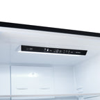 Forno Milano 2-Piece 62" Freestanding Dual Bottom Freezer Refrigerator in Black – 34.4 cu.ft, Touch Control