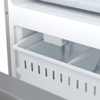 Forno Milano 2-Piece 62" Freestanding Dual Bottom Freezer Refrigerator, Stainless Steel – 34.4 cu.ft