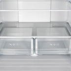 Forno Gallipoli 30" French Door Refrigerator, 17.5 cu.ft Capacity, Decorative Grill, 34" Width