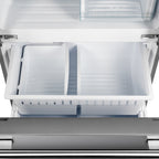 Forno Gallipoli 30" French Door Refrigerator, 17.5 cu.ft Capacity, Decorative Grill, 34" Width