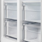 Forno Salerno 33" Built-in Side-by-Side Stainless Steel Refrigerator, 15.6 cu.ft., Fast Cool
