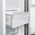 Forno Salerno 36" Side-by-Side 20 cu.ft. Freestanding Refrigerator in Stainless Steel with Ice & Water Door Dispenser