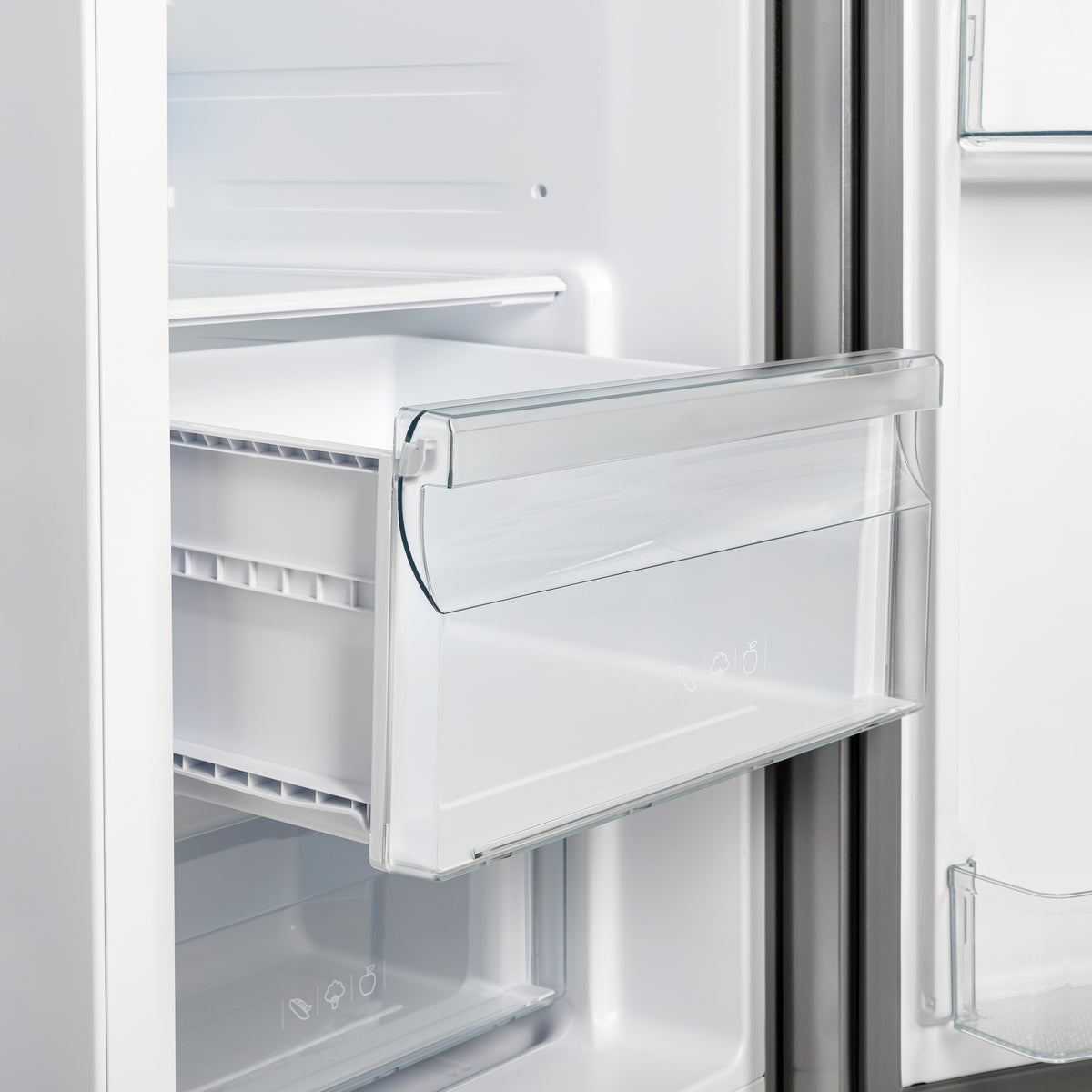 Forno Salerno 36" Side-by-Side 20 cu.ft. Freestanding Refrigerator in Stainless Steel with Ice & Water Door Dispenser