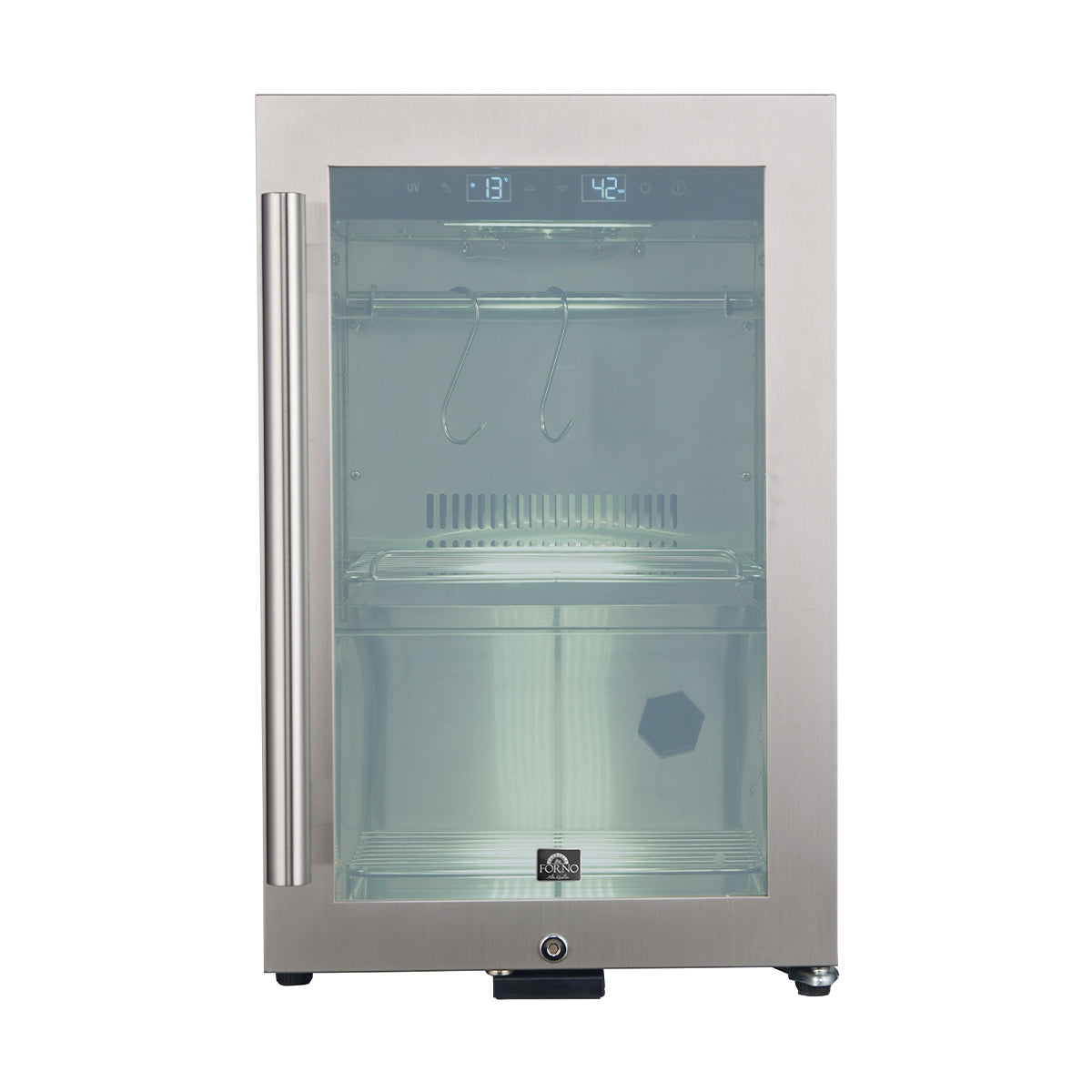 Forno Asciutto 17" Dry Aging Cabinet, Stainless Steel 304