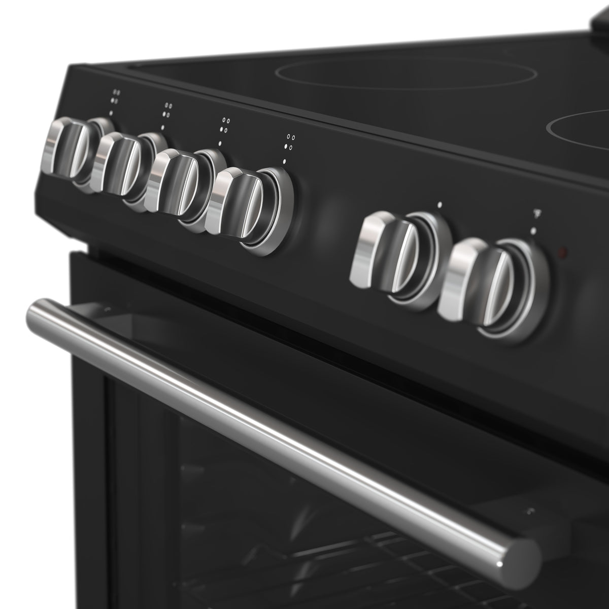 Forno Leonardo Espresso 30" Slide-In Electric Range in Black, 4 Elements, 7,100 Watts