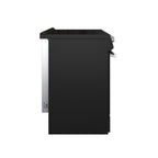 Forno Leonardo Espresso 30" Slide-In Electric Range in Black, 4 Elements, 7,100 Watts