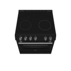 Forno Leonardo Espresso 30" Slide-In Electric Range in Black, 4 Elements, 7,100 Watts