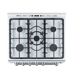 Forno Leonardo Espresso 30" White Gas Range, 5 cu.ft. Convection Oven, 5 Sealed Burners 39 500 BTU & Wok Ring