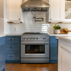 Forno Premium 3-Piece Kitchen Bundle - 30" Gas Range, Bottom Freezer Refrigerator, Built-In Dishwasher