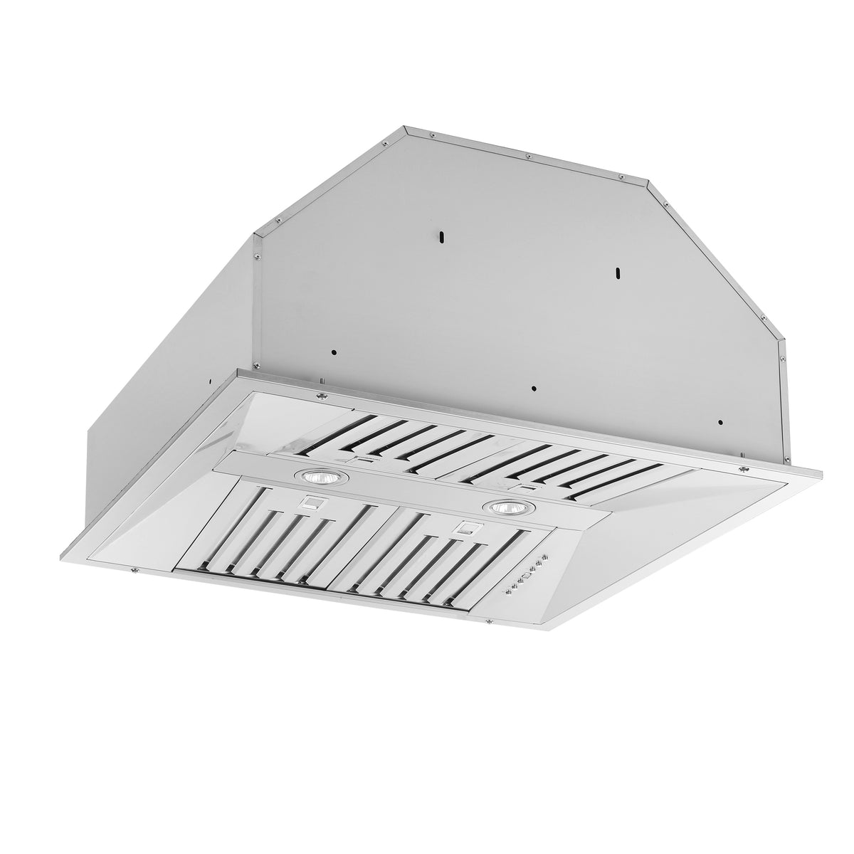 Forno Altilia 30" Insert Range Hood, Stainless Steel, LED Lighting, Baffle Filters