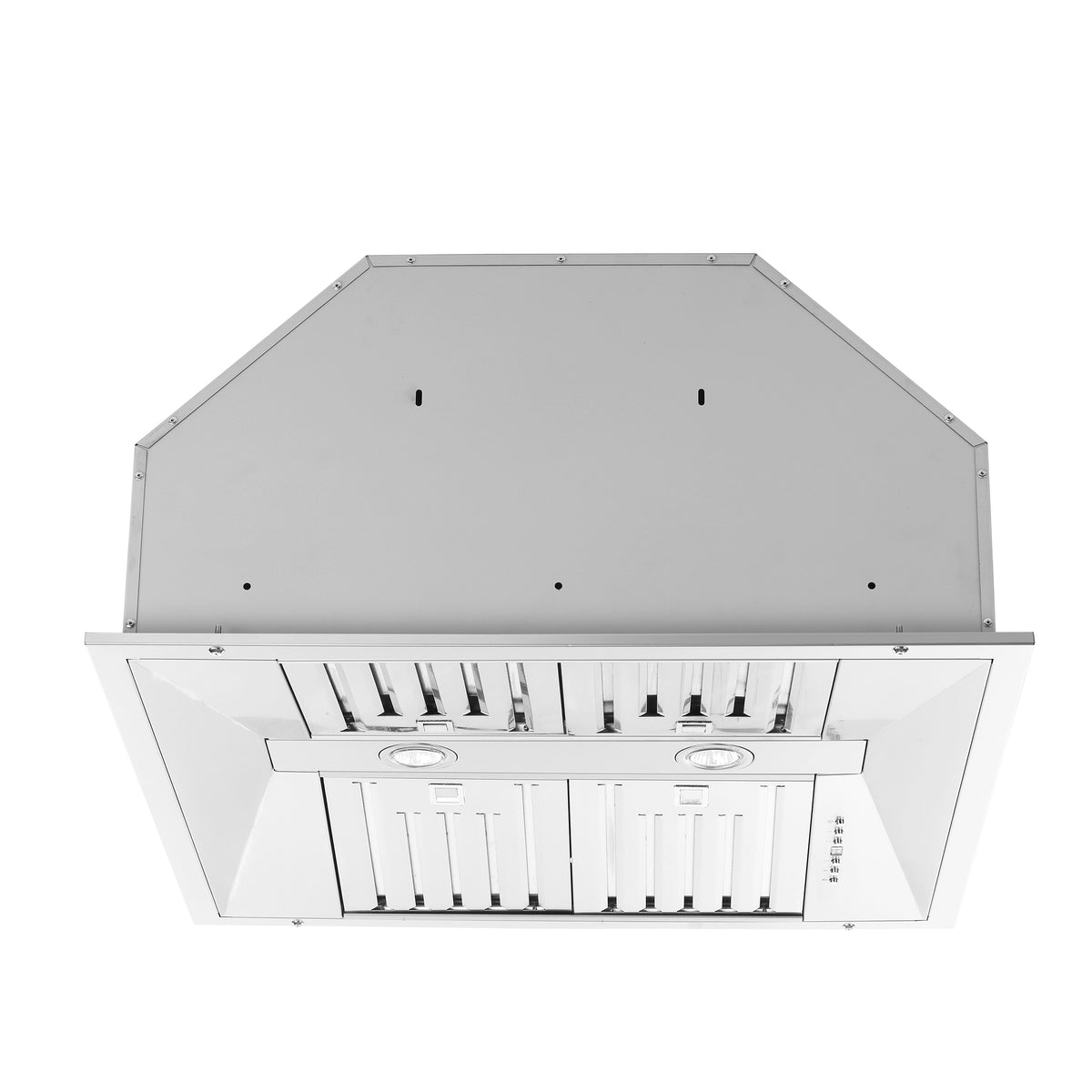 Forno Altilia 30" Insert Range Hood, Stainless Steel, LED Lighting, Baffle Filters