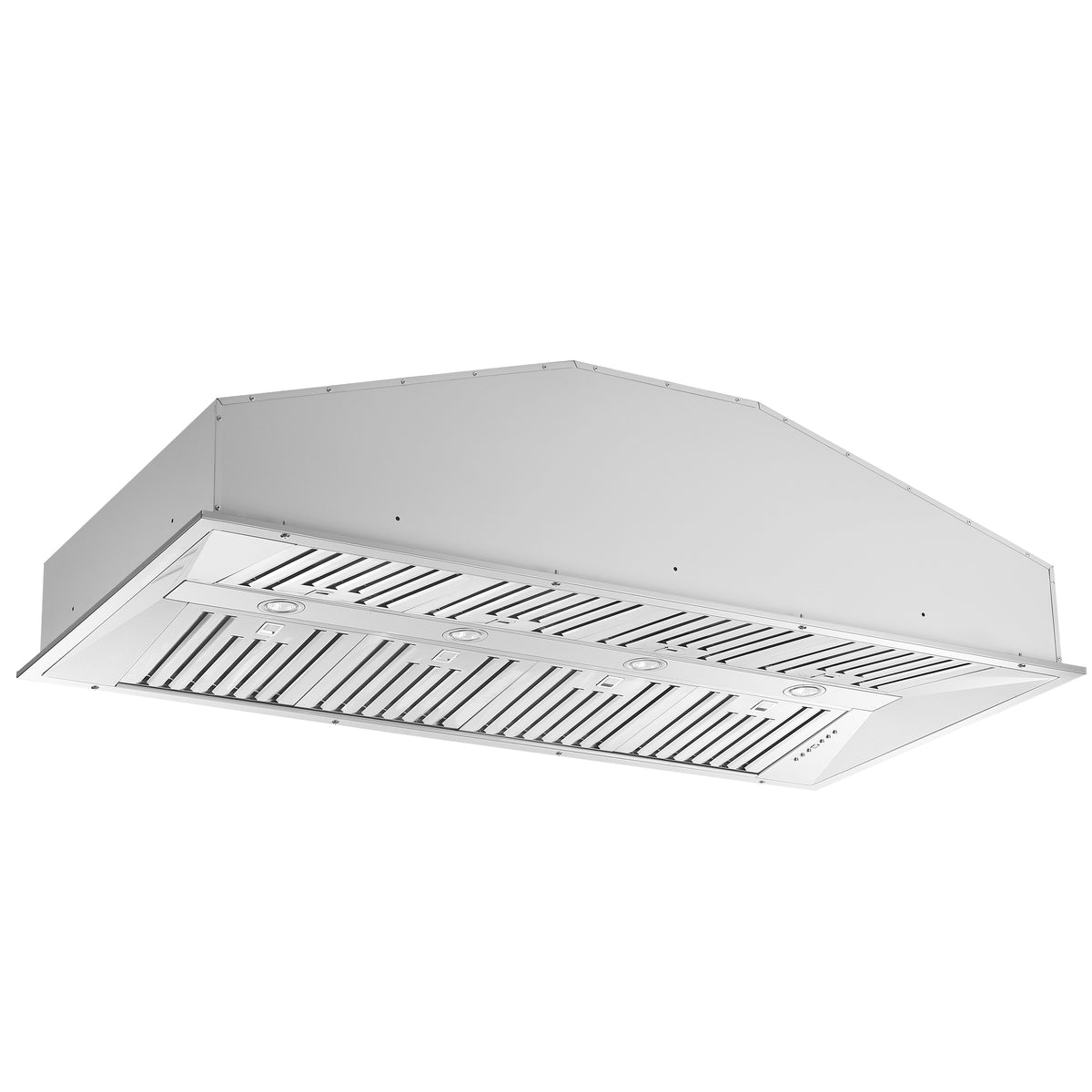 Forno Altilia 60" Insert Range Hood, Stainless Steel, LED Lighting, Baffle Filters