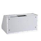 Forno Biagio 36" Wall Mounted Range Hood Stainless Steel, 600 CFM, Knob Control, Baffle Filter
