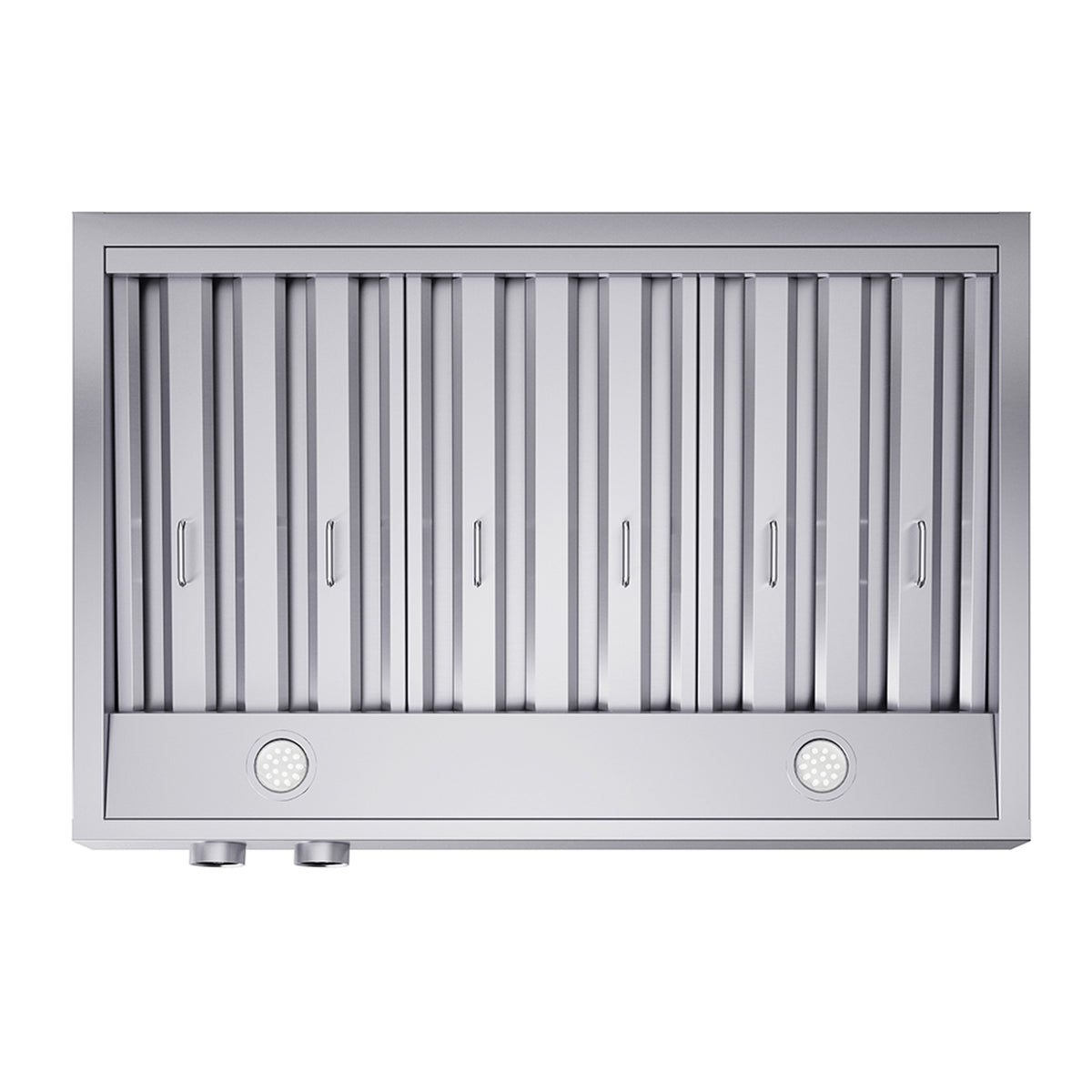 Forno Biagio 36" Wall Mounted Range Hood Stainless Steel, 600 CFM, Knob Control, Baffle Filter