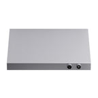 Forno Biagio 36" Wall Mounted Range Hood Stainless Steel, 600 CFM, Knob Control, Baffle Filter