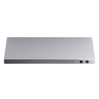 Forno Biagio 60" Wall Mounted Range Hood Stainless Steel, 1200 CFM, Knob Control, Baffle Filter