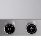 Forno Biagio 36" Wall Mounted Range Hood Stainless Steel, 600 CFM, Knob Control, Baffle Filter