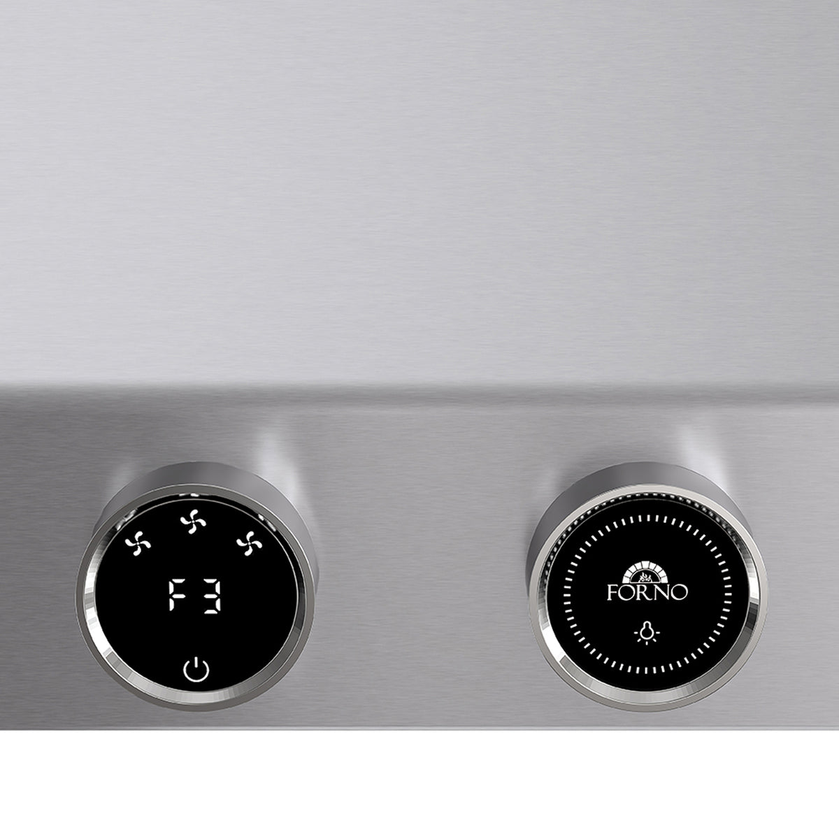 Forno Biagio 36" Wall Mounted Range Hood Stainless Steel, 600 CFM, Knob Control, Baffle Filter