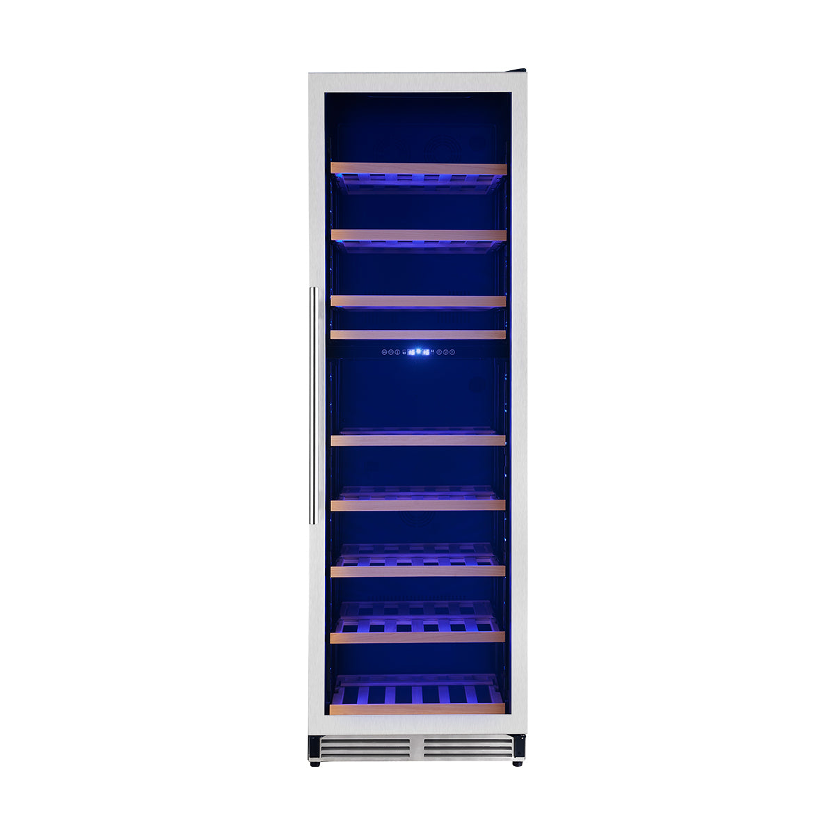 Forno Avellino 24" Dual Zone Wine Cooler, 16 cu.ft, Adjustable Temperature Zones, Stainless Steel