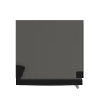 Forno Guardia 23.4" Bottom Freezer Refrigerator Left Swing Stainless Steel, 10.8 cu.ft.