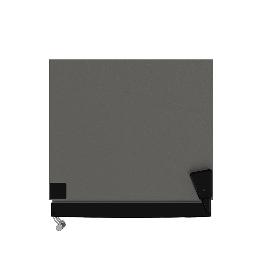 Forno Guardia 23.4" Bottom Freezer Refrigerator Right Swing Stainless Steel, 10.8 cu.ft.