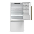 Forno 31" Milano Espresso Bottom Freezer Right Swing Door Refrigerator in White