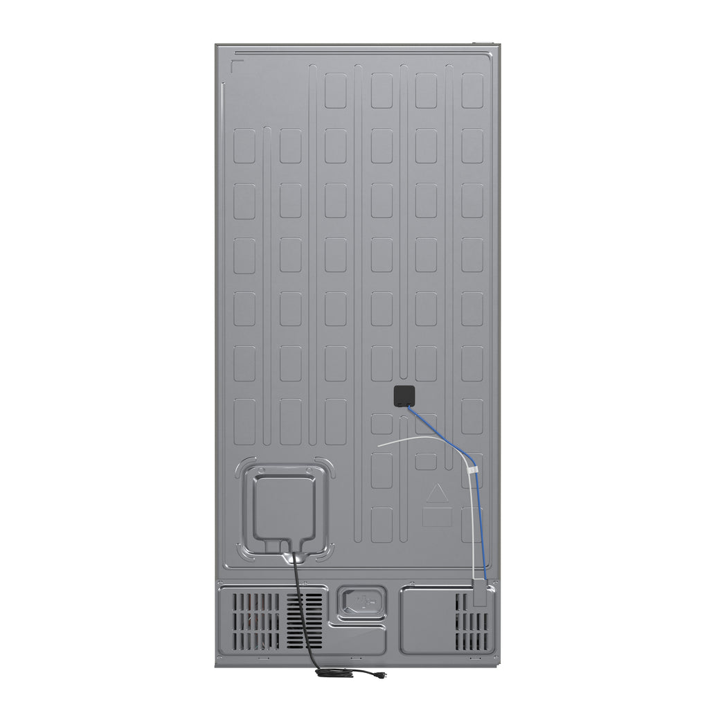 Forno Milano 2-Piece 62" Freestanding Dual Bottom Freezer Refrigerator, Stainless Steel – 34.4 cu.ft
