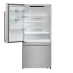 Forno Milano 2-Piece 62" Freestanding Dual Bottom Freezer Refrigerator, Stainless Steel – 34.4 cu.ft