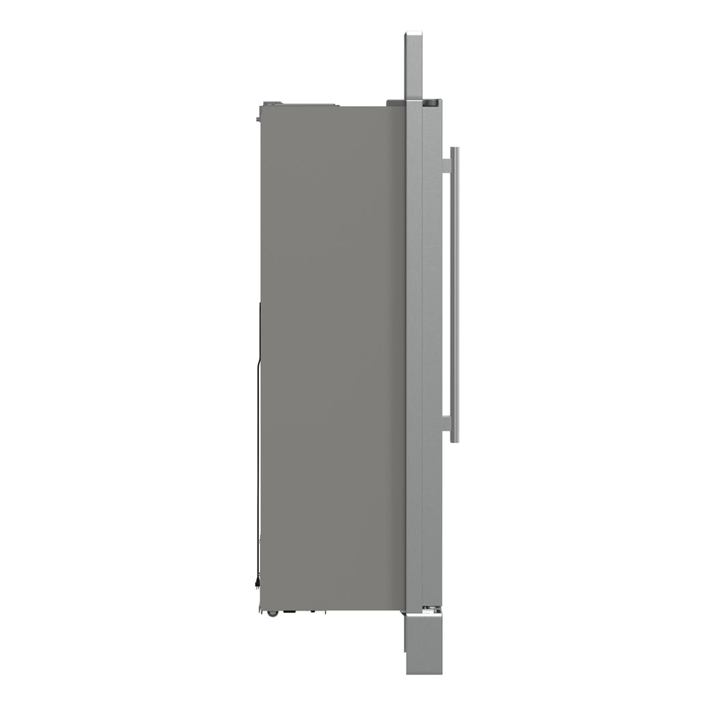 Forno Salerno 33" Built-in Side-by-Side Stainless Steel Refrigerator, 15.6 cu.ft., Fast Cool