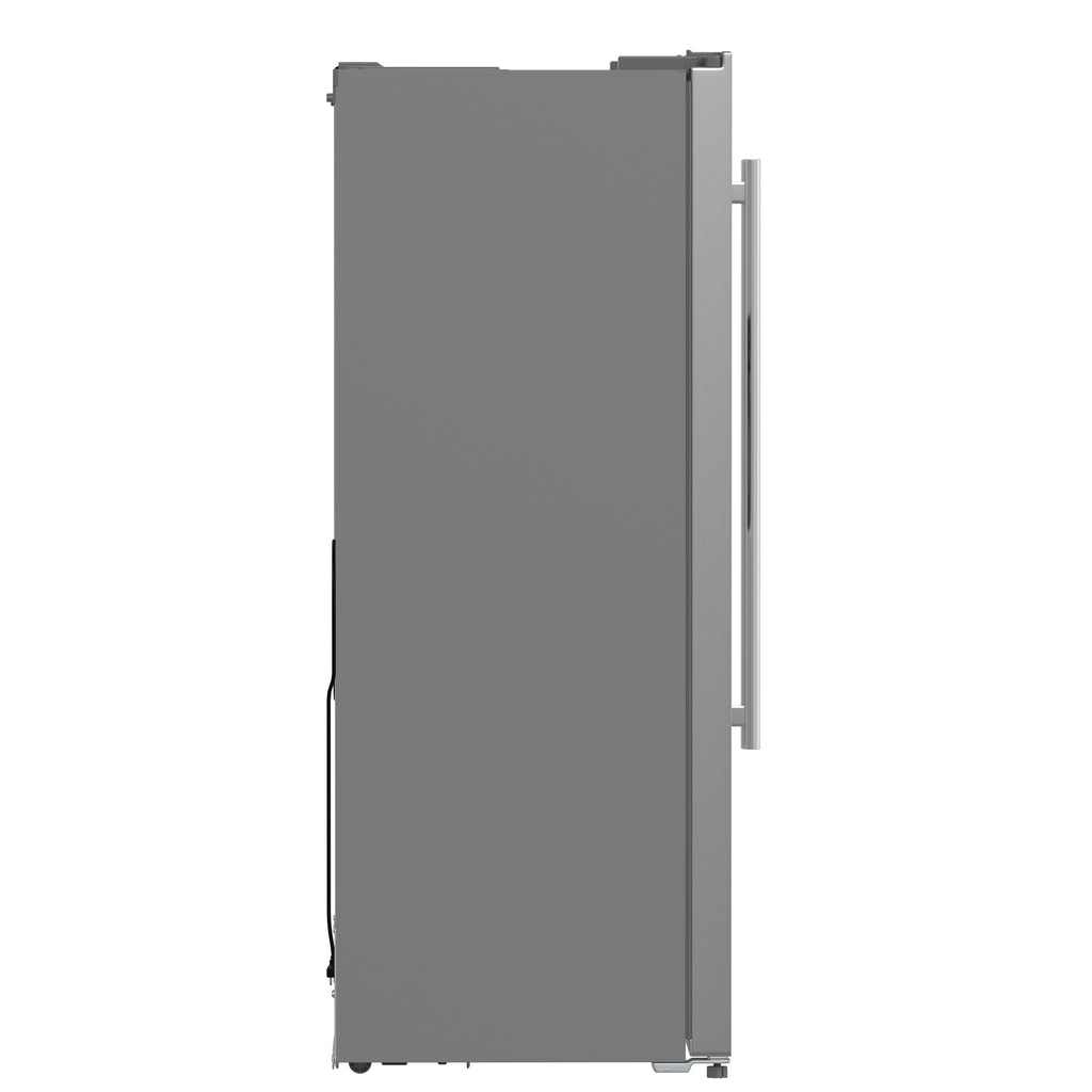 Forno Salerno 36" Side-by-Side 20 cu.ft. Freestanding Refrigerator in Stainless Steel with Ice & Water Door Dispenser